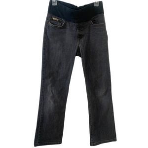 A Pea In The Pod x Bella Dahl Washed Black Boot Cut Maternity Jeans Women’s 6